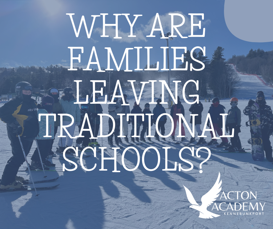 Why Families Are Leaving Traditional Schools