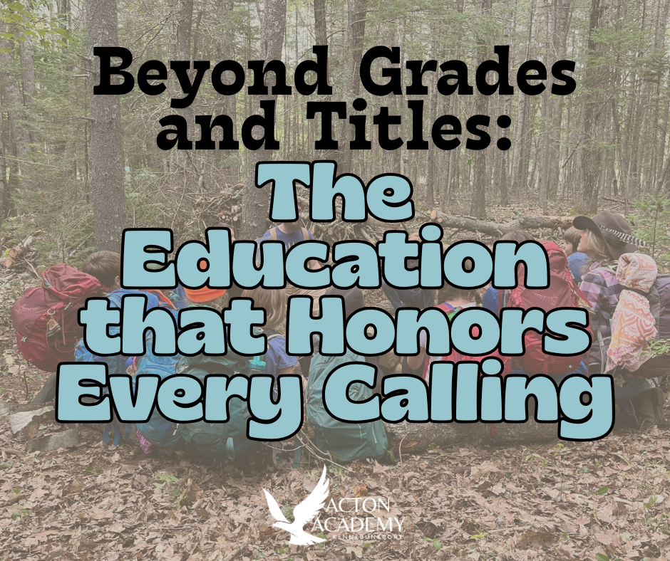 Beyond Grades and Titles: The Education that Honors Every Calling