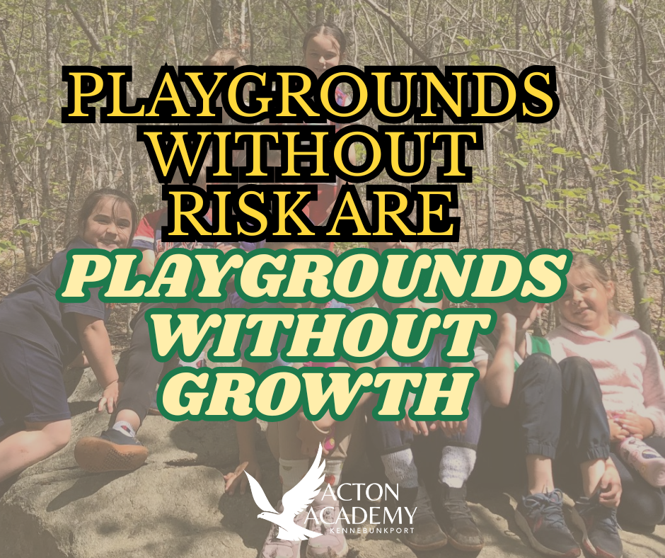 Playgrounds Without Risk Are Playgrounds Without Growth
