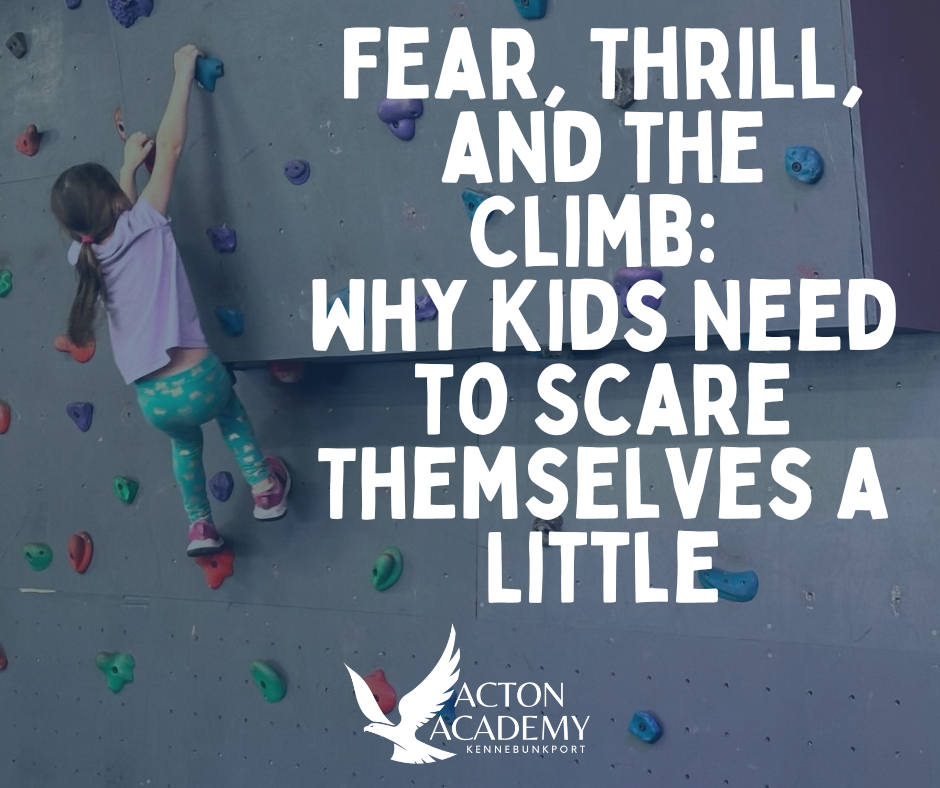 Fear, Thrill, and the Climb: Why Kids Need to Scare Themselves a Little