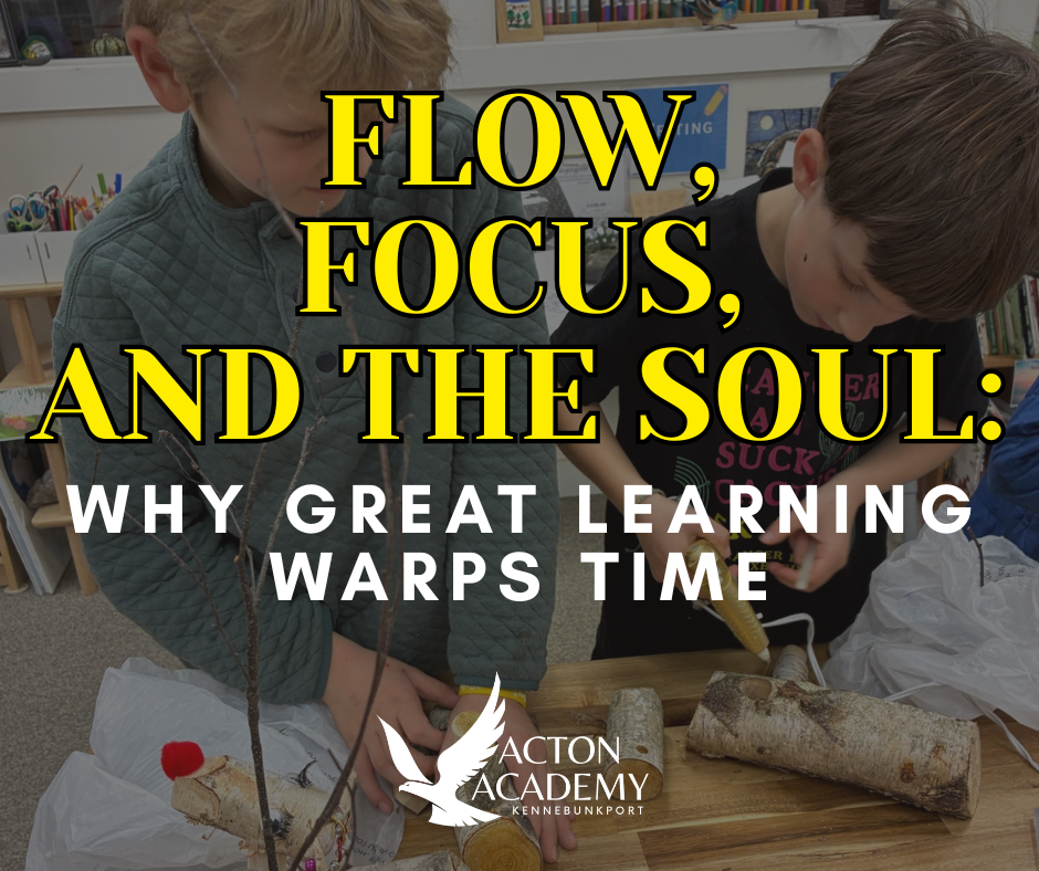 Flow, Focus, and the Soul: Why Great Learning Warps Time